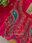 "Nayaab" Rani Cotton Kurta Set with Dupatta (3pc)
