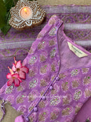 "Parijat" Kota Doria Kurta Set with Dupatta(3pc)