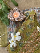 "Resham" Kota Doria Kurta Set with Dupatta(3pc)