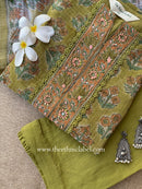 "Resham" Kota Doria Kurta Set with Dupatta(3pc)