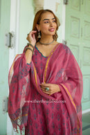 "Chanak" Pure Kota Doria Kurta Set with Dupatta (3pc)