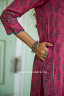 "Chanak" Pure Kota Doria Kurta Set with Dupatta (3pc)