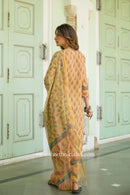 "Sangini" Kota Doria Kurta Set with Dupatta (3pc)