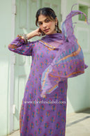 "Surmayi" Pure Kota Doria Kurta Set with Dupatta (3pc)