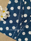 "Karni" Polka Dot Cotton kurta