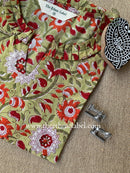 "Sugandh" Hand Blockprinted Cotton Kurta