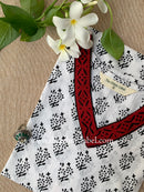 "Surbhi" Hand Block Printed Cotton kurta