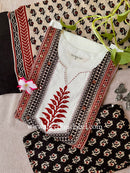 "Tripti" Cotton Kurta Set(3pc)