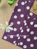 "Vaani" Polka Dot Cotton kurta