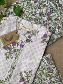 "Tasneem" Cotton Suit Set (3pc)