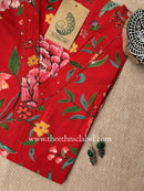 "Nandini" Floral Cotton Kurta