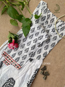 "Shriya" Hand Blockprinted A line Cotton Kurta