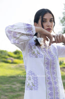 "Noor" Hand Block Printed Kurta with Straight Pant - 2pc