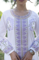 "Noor" Hand Block Printed Kurta with Straight Pant - 2pc