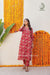 "Rachna" Hand Embroidered Block Printed Cotton kurta