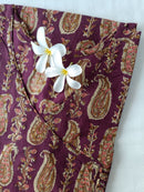 "Maham" hand block printed angrakha cotton Kurta