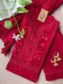 "Ishika" Cotton Kurta Set(3pc)