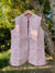 Pink Polka Hand Block Printed Reversible Jacket