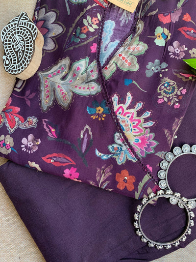 "Rahat" Muslin Kurta Set(2pc)