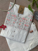 "Shyla" Cotton Kurta with Pants (2pc)