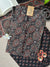 "Noora" Black Ajrakh hand block printed suit set(3 pc)