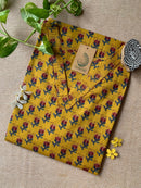 "Tushra" Hand Block Printed Cotton kurta - Big Size