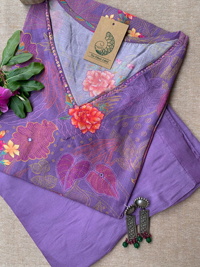 "Anuja" Muslin Kurta Set(2pc)