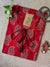 "Paakhi" Deep Red Paisley Hand Block Printed Cotton kurta