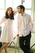 Pink Polka "Soulmate" Cotton Dress & Shirt Combo