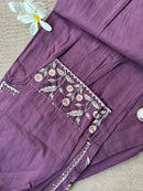 "Lamhe" Embroidered Cotton Kurta Set(2pc)