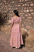 Peach ‘Phenomenal’ Printed Cotton Maxi Dress